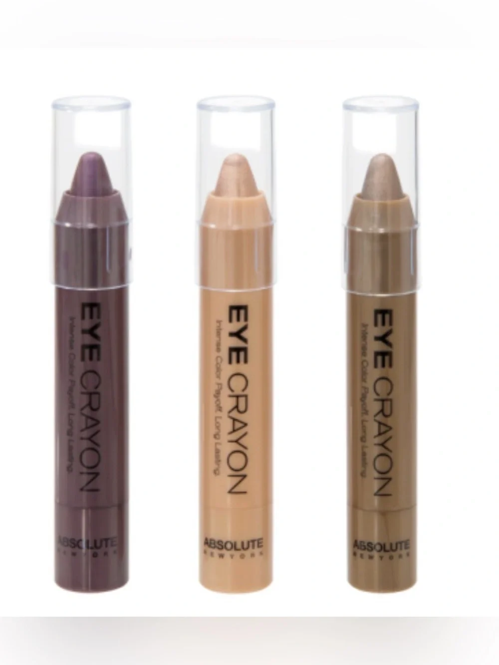Absolute New York Eye Crayon 3 Gorgeous Shades